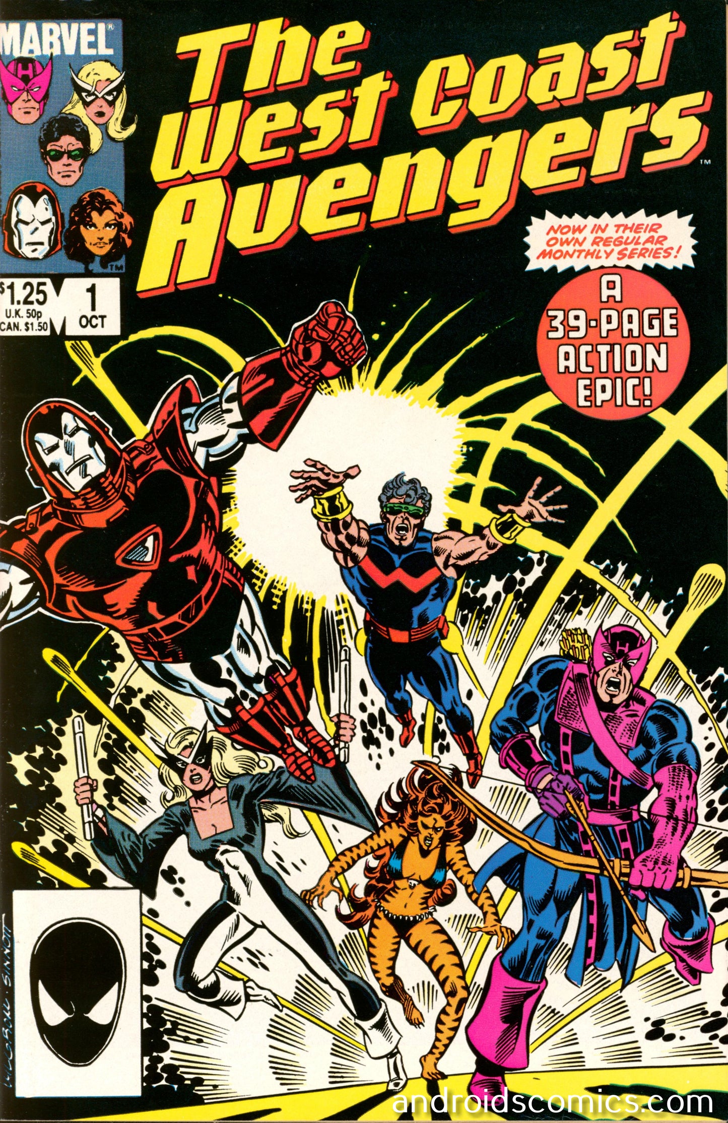 West Coast Avengers #1
