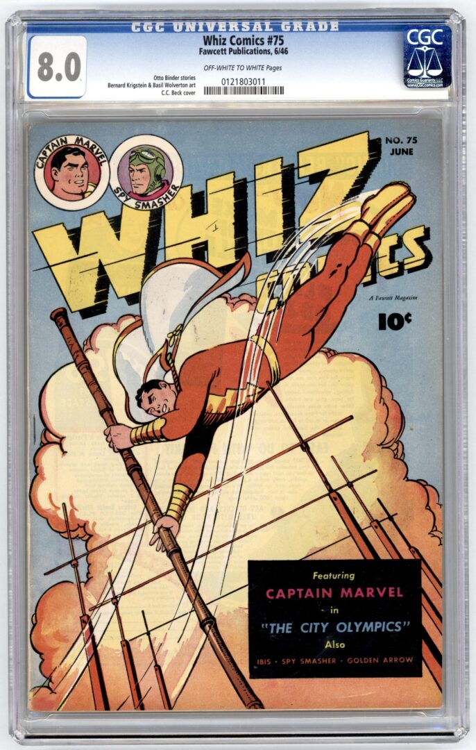 Whiz Comics #75 CGC 8.0