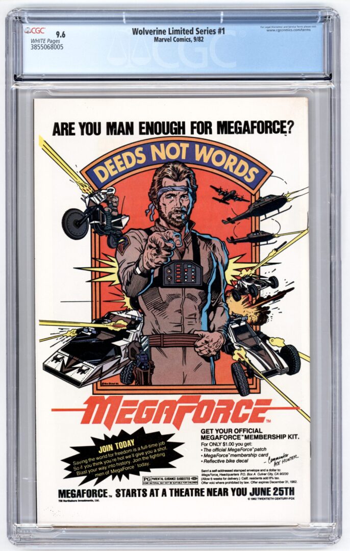 Wolverine #1 CGC 9.6
