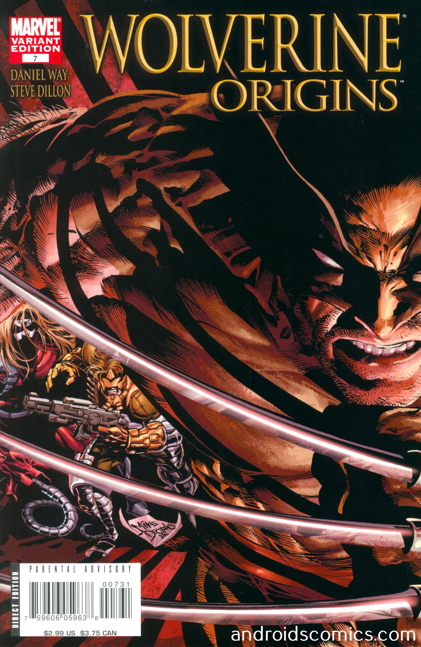 Wolverine Origins #7 Mike Deodato Jr. Variant Cover