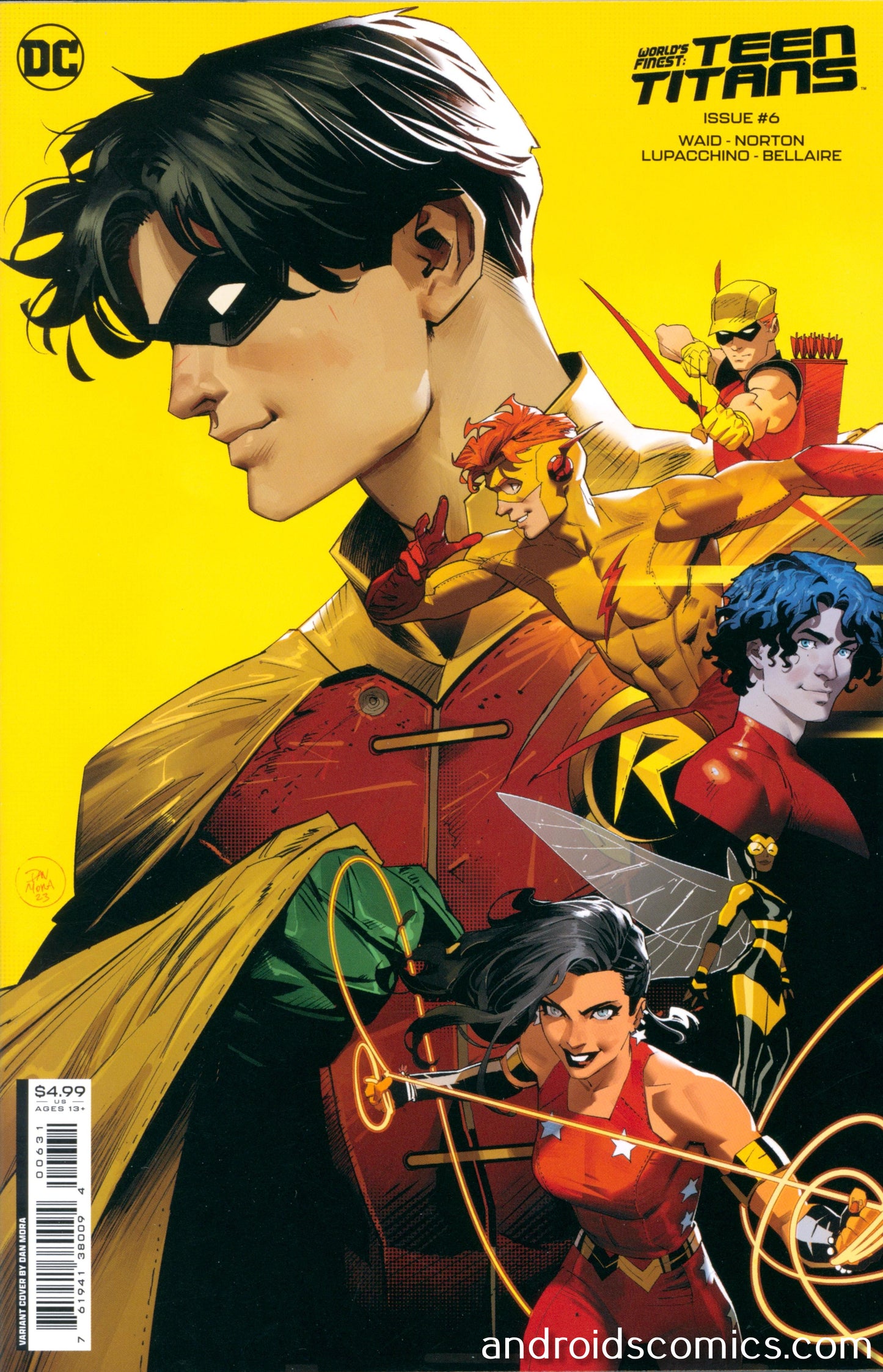 Worlds Finest Teen Titans #6 (Of 6) Cover C Dan Mora Variant