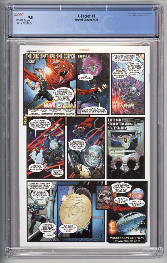 X-Factor #1 Cover A CGC 9.8