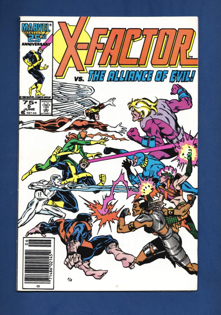 X-Factor #5 FN- 1st brief appearance of Apocalypse