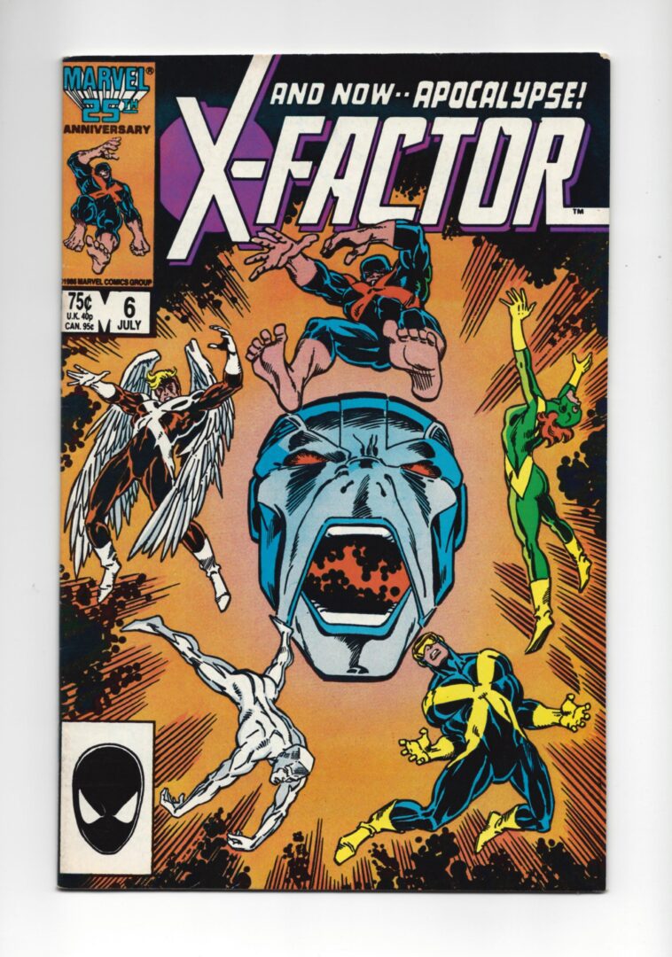 X-Factor #6 FN- 1st full appearance of Apocalypse