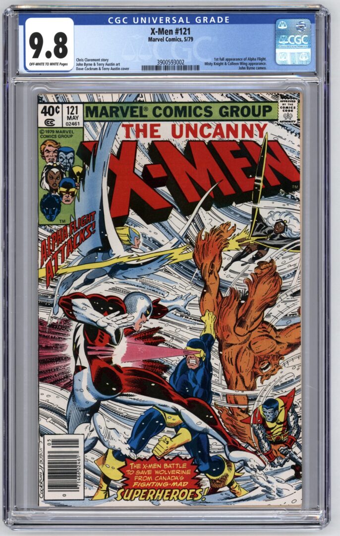 X-Men #121 CGC 9.8 1st full appearance of Alpha Flight