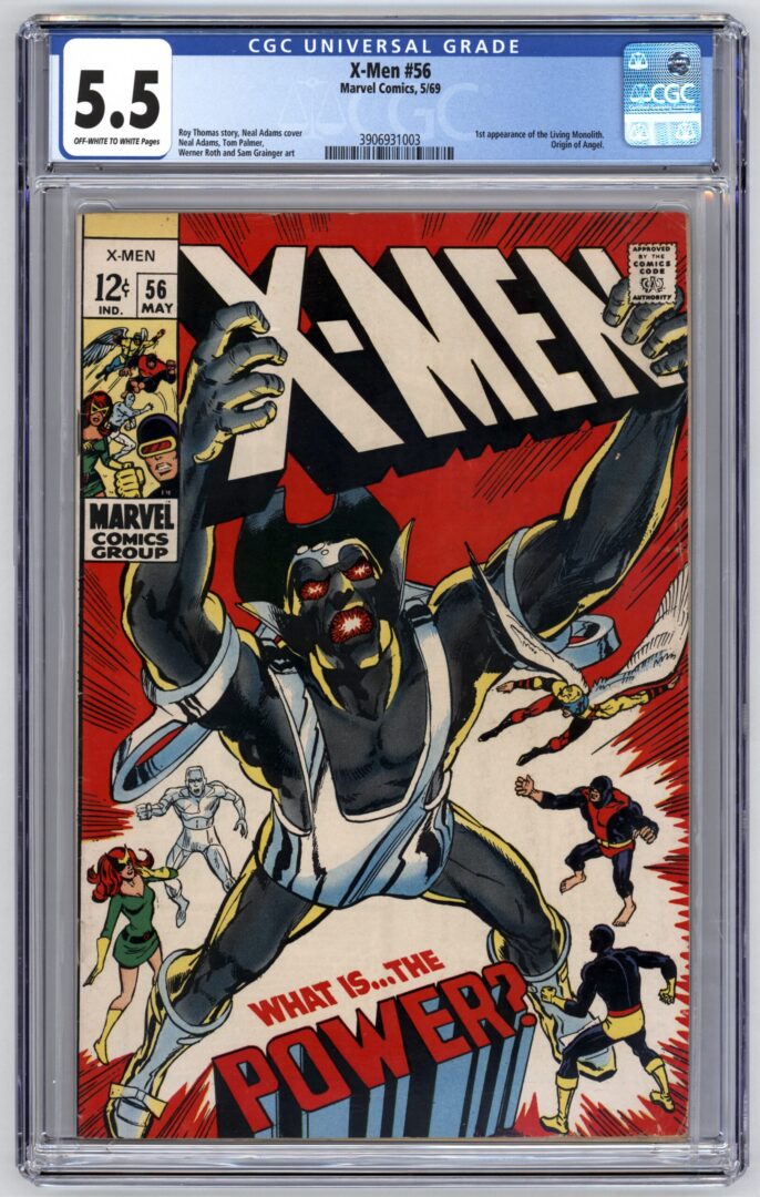 X-Men #56 CGC 5.5 1st appearance of the Living Monolith