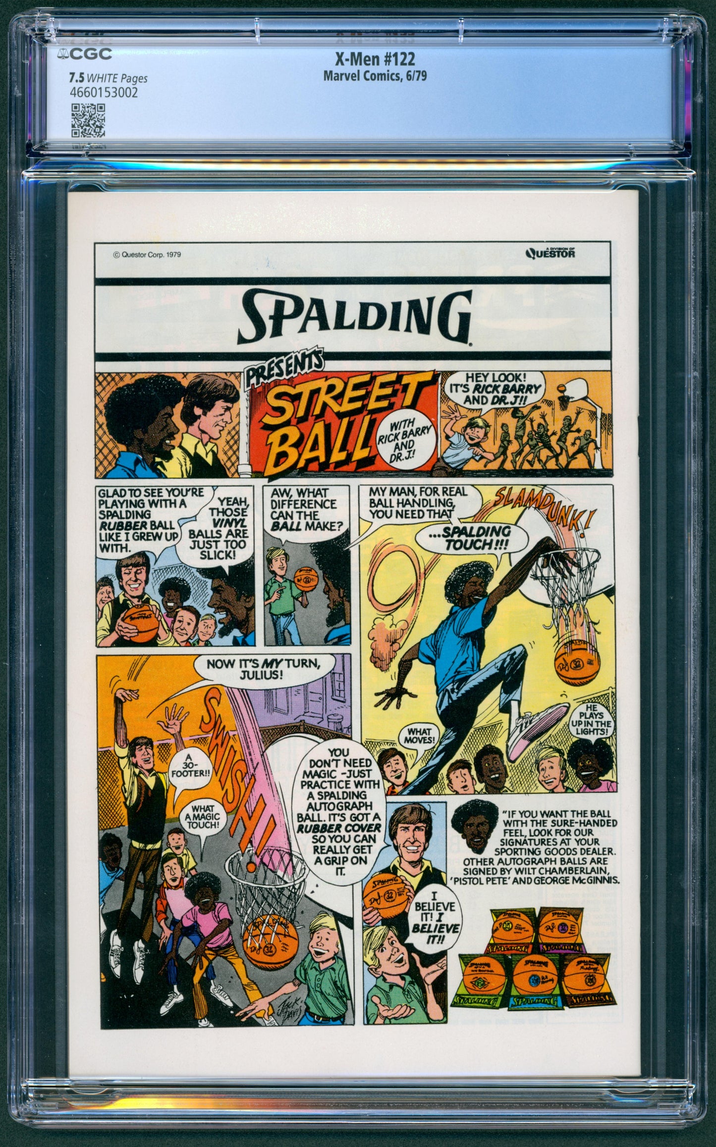 Uncanny X-Men #122 CGC 7.5