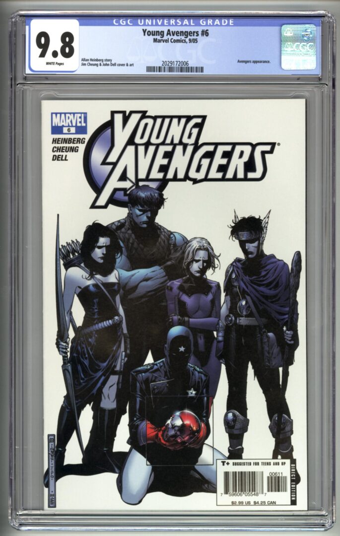 Young Avengers #6 CGC 9.8 1st appearance of Cassie Lang as Stature