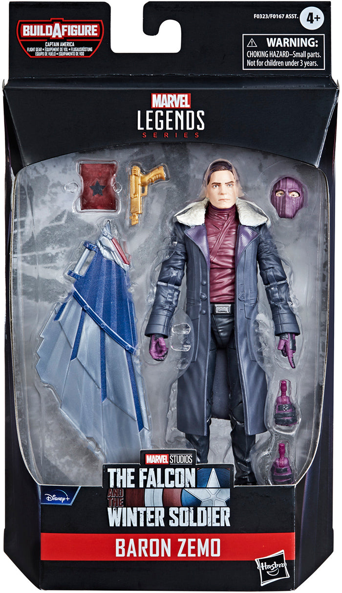 Marvel Legends The Falcon Winter Soldier Baron Zemo