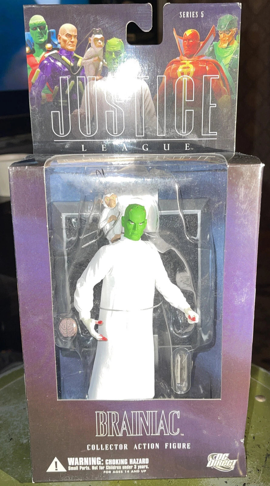 MM CONSIGN Justice Brainiac Action Figure