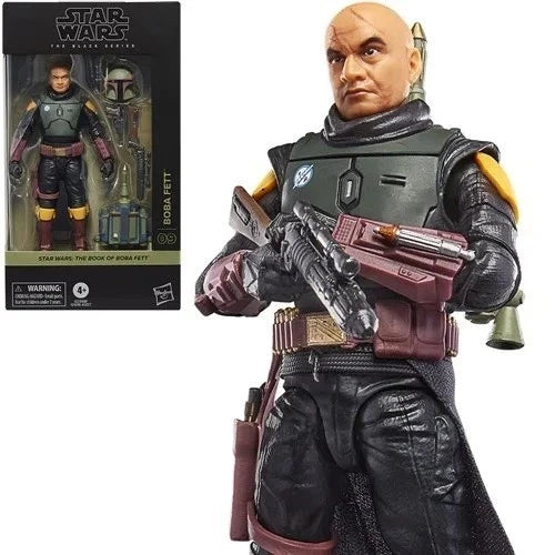 Star Wars The Black Series 3 6-Inch Action Figures Boba Fett Book of Boba Fett