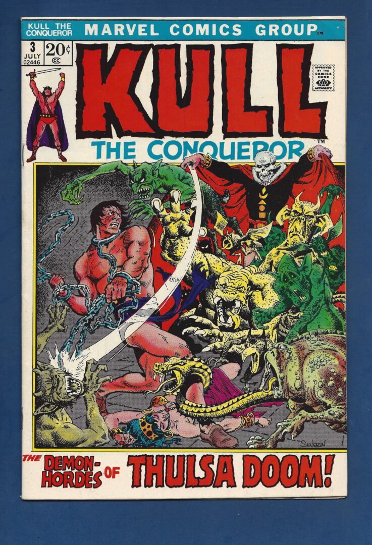 Kull the Conqueror #3 FN