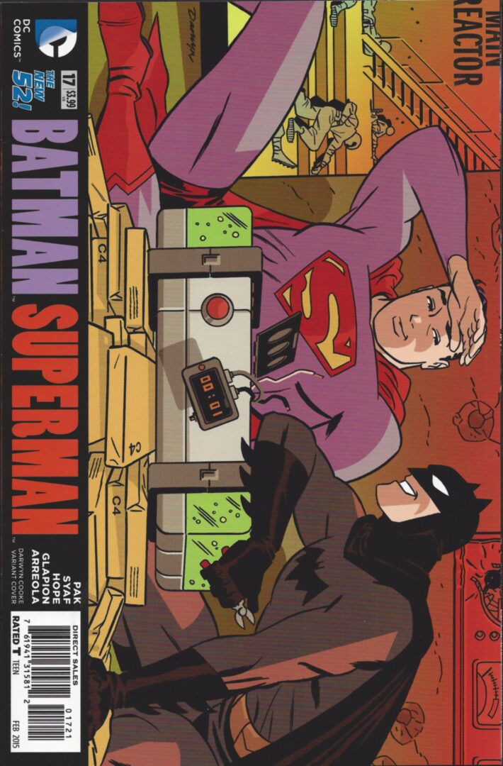 Batman Superman #17 Darwyn Cooke Variant VF