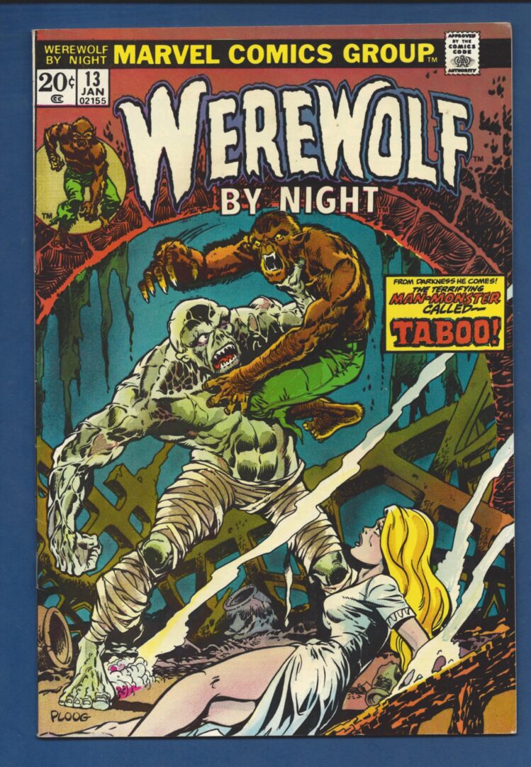 Werewolf by Night #13 FN+