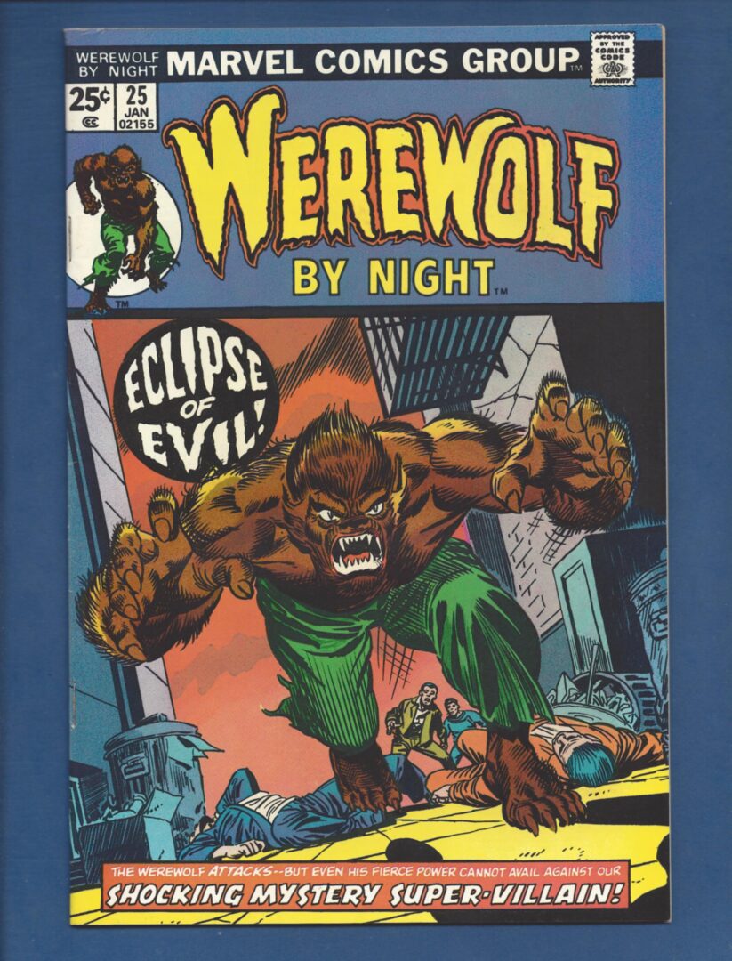 Werewolf by Night #25 FN-