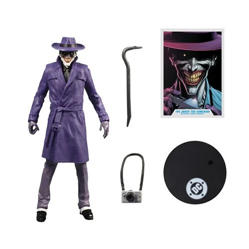 DC Multiverse McFarlane Vault Collection Wave 2 The Joker Comedian Batman: Three Jokers