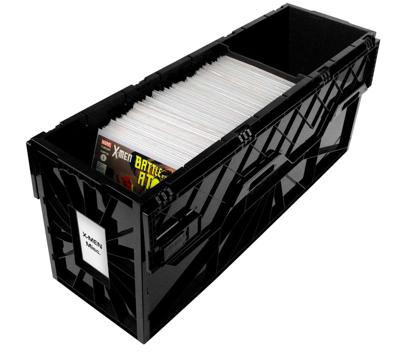 BCW Long Comic Book Bin - Black