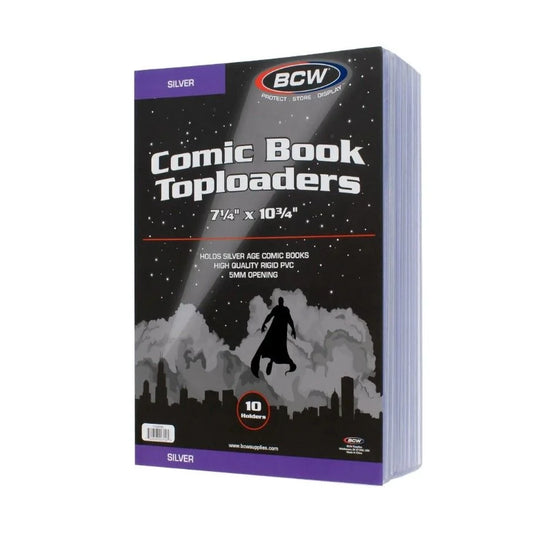 BCW Comic Silver Top Loaders