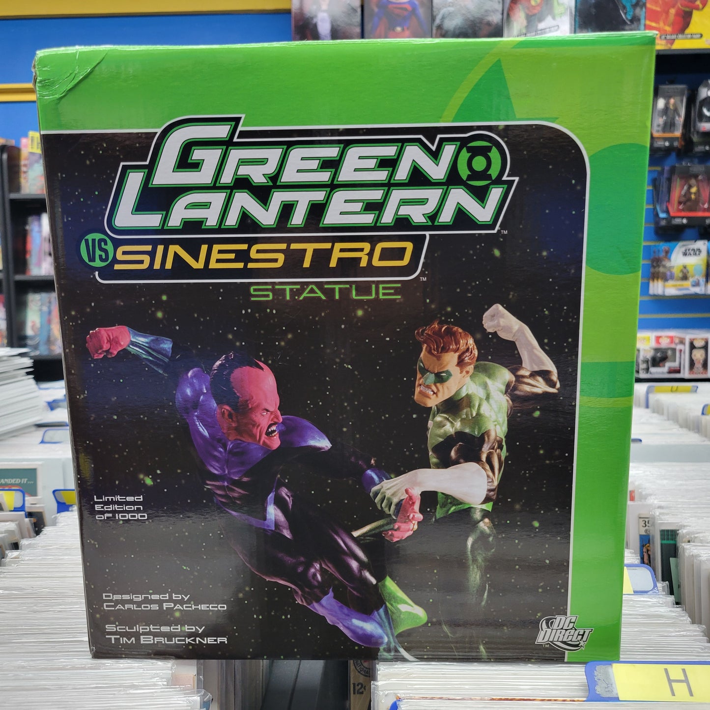 DC Direct 2005 Green Lantern vs Sinestro Statue