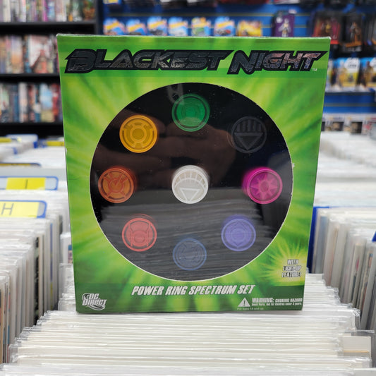 DC Direct BLACKEST NIGHT POWER RING SPECTRUM SET MM Consign