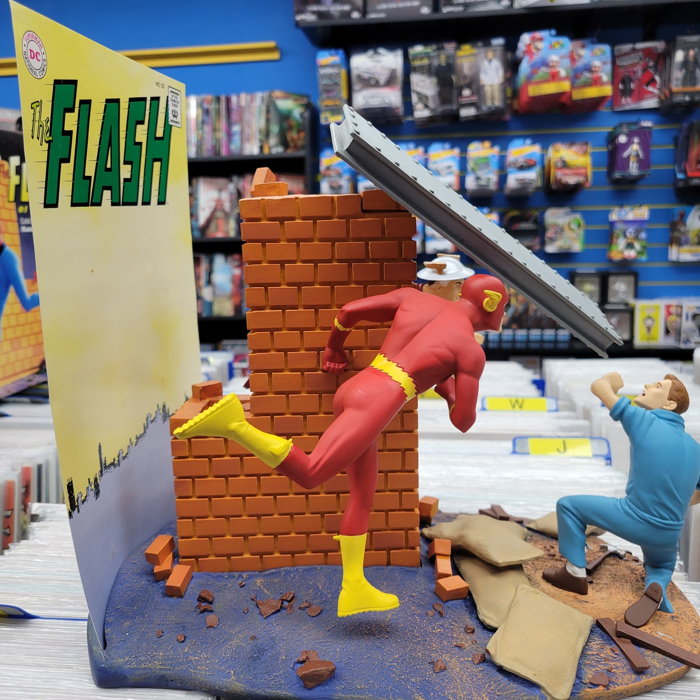 DC Direct Flash of Two Worlds Ltd. Edition 10 1/2" Statue MM Consign