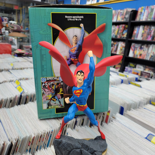 DC Superman Cover to Cover Statue Superman Special '83