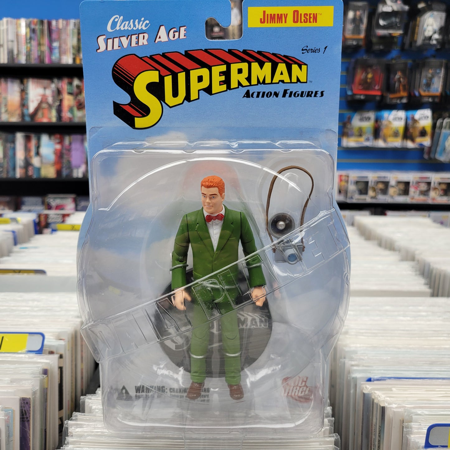 DC Classic Silver Age Superman Series 1 Jimmy Olsen Action Figure MM Consign