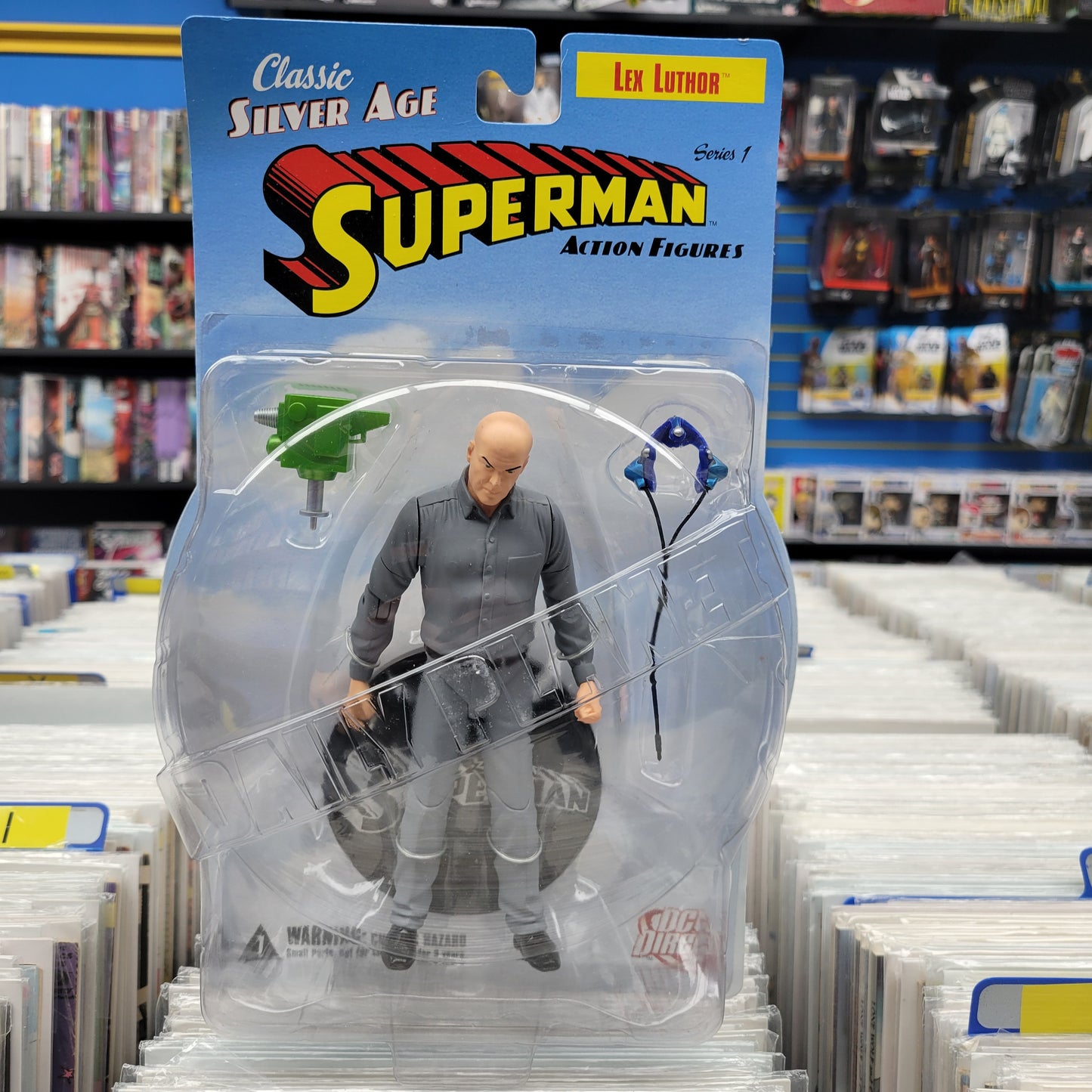 DC Classic Silver Age Superman Series 1 Lex Luthor Figure MM Consign