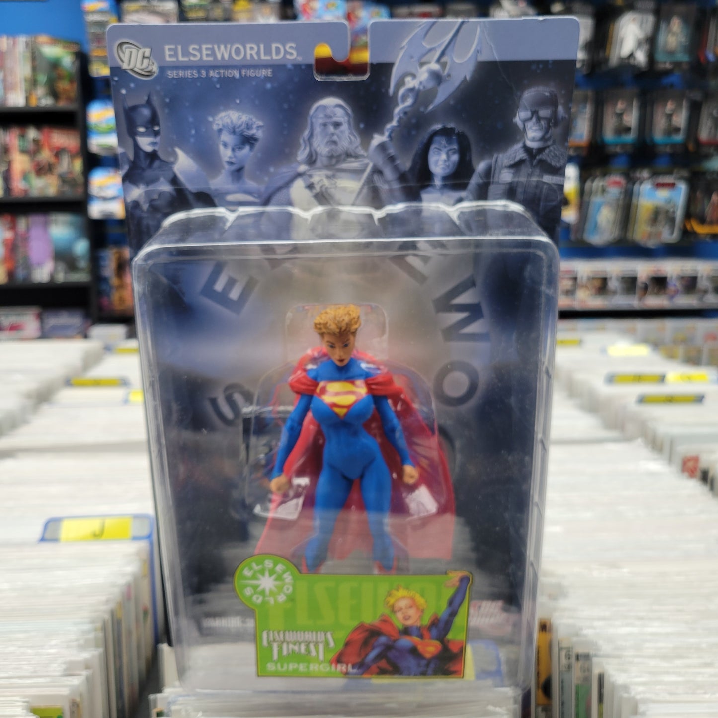 DC Direct Elseworlds Series 3 Supergirl Elseworlds Finest Action Figure MM Consign