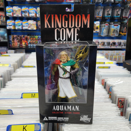 DC Direct Kingdom Come Aquaman Alex Ross Collector Action Figure MM Consign