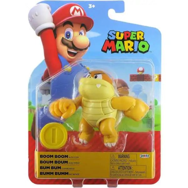 Jakks Pacific World of Nintendo Super Mario Boom Boom 4" Figure