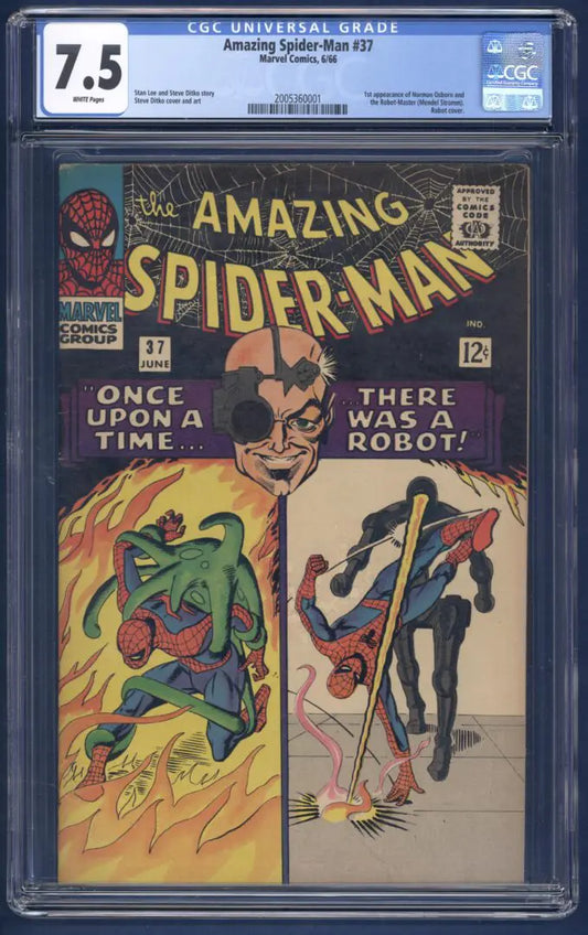 Amazing Spider-Man #37  CGC 7.5  1st appearance of Norman Osborn