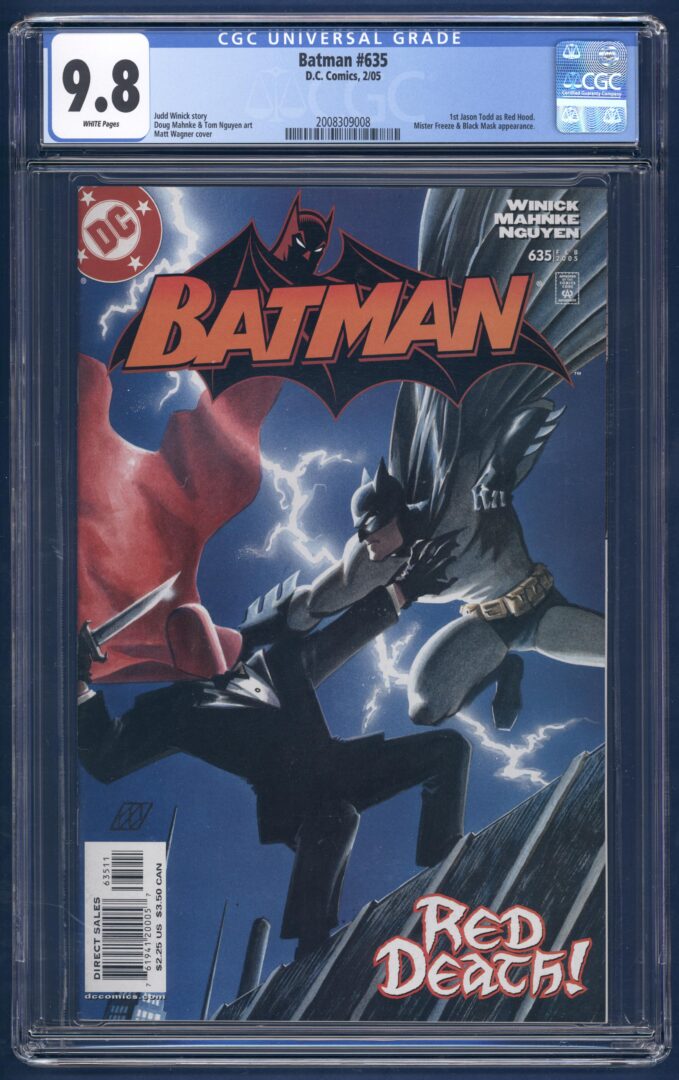 Batman #635  CGC 9.8  1st Jason Todd as Red Hood