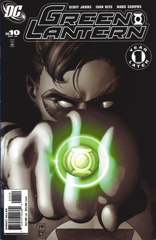 Green Lantern #10  2nd Print  FN