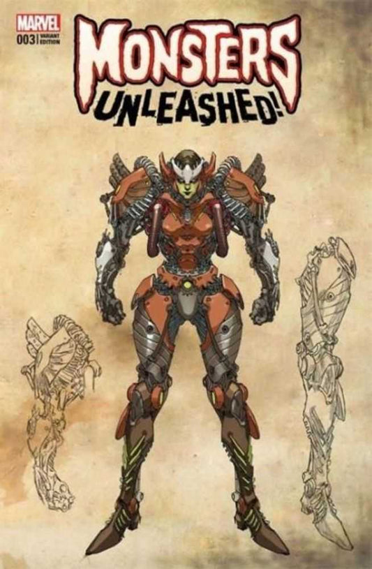 Monsters Unleashed #3 (Of 5) Land Monster Variant