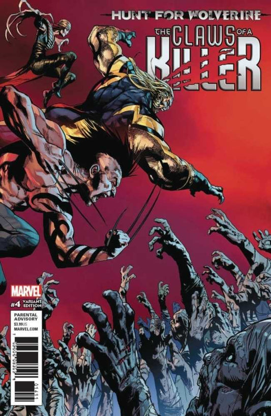 Hunt For Wolverine Claws Of Killer #4 (Of 4) Shaw Variant