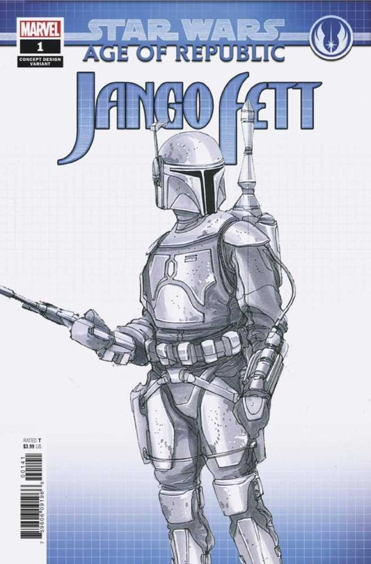 Star Wars Age of Republic Jango Fett #1 Artist Concept Variant