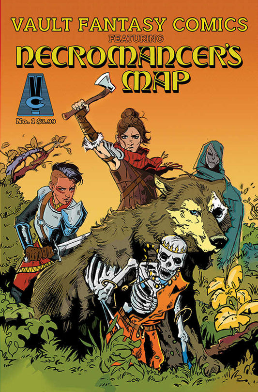 Necromancers Map #1 Cover B