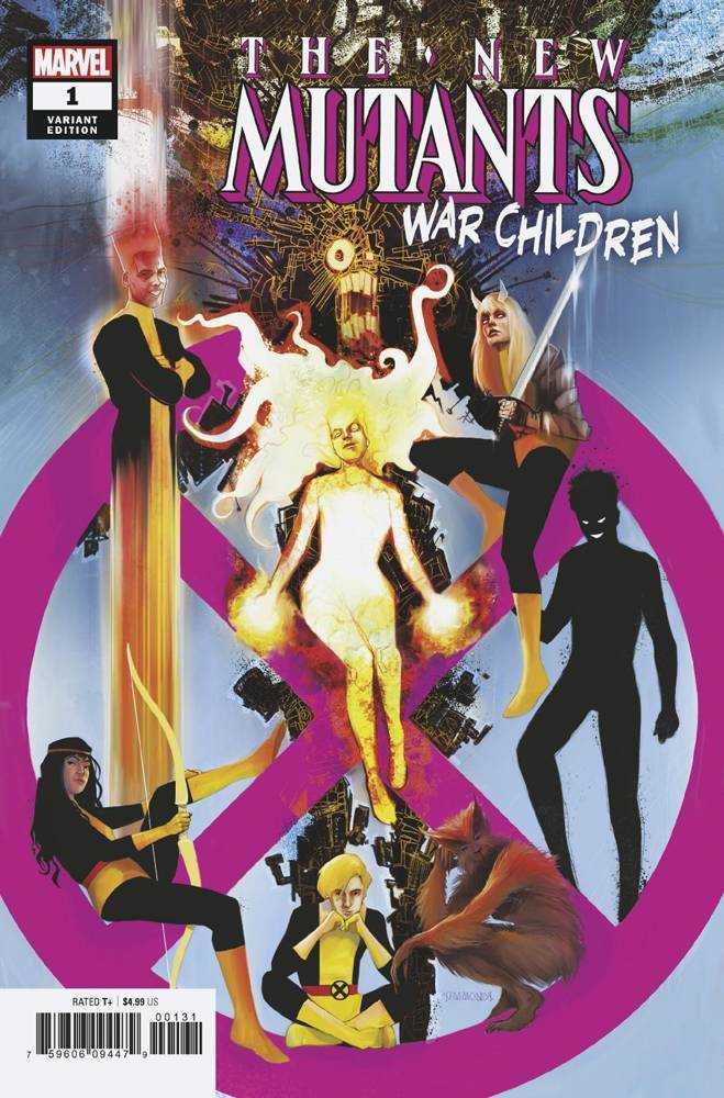 New Mutants War Children #1 Simmonds Variant