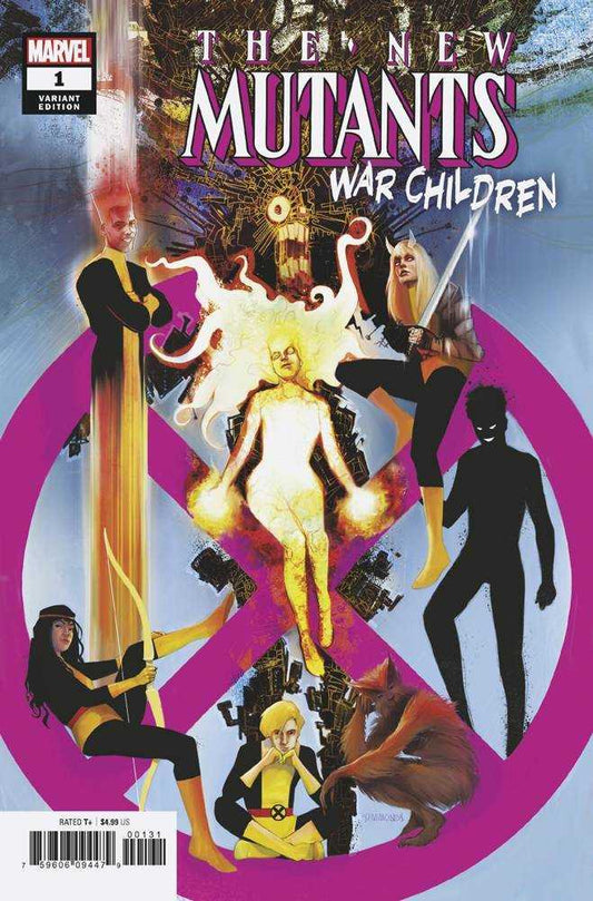 New Mutants War Children #1 Simmonds Variant