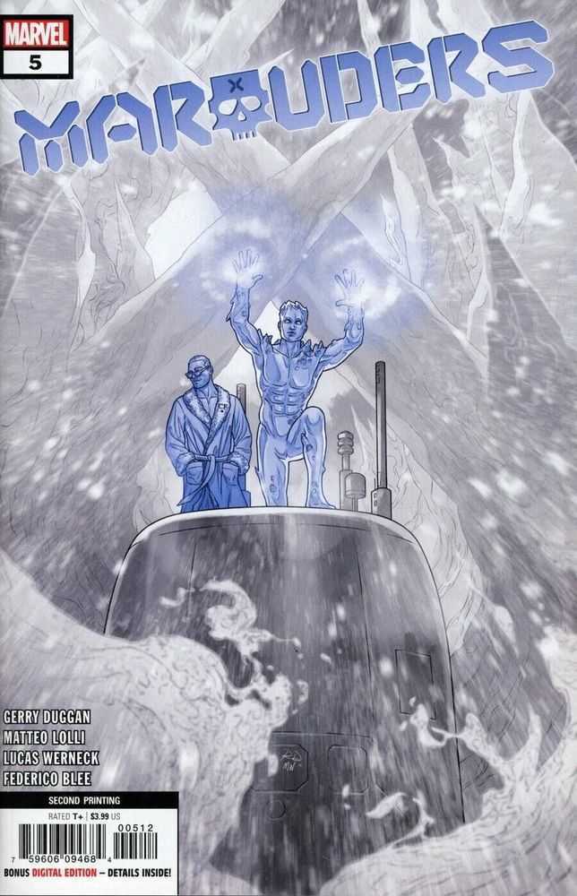 Marauders #5 2nd Print Dauterman Variant Dx NM