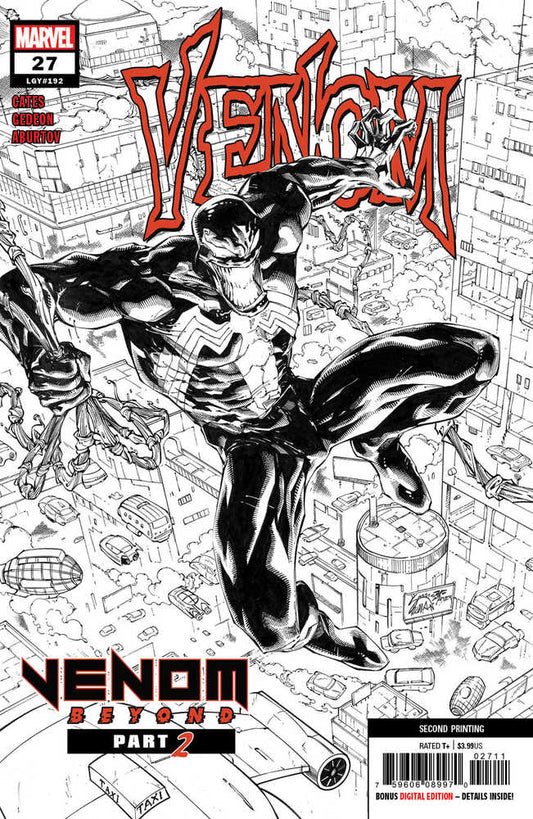 Venom #27 2nd Printing Stegman Sketch Variant
