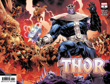 Thor #6 2nd Printing Klein Variant