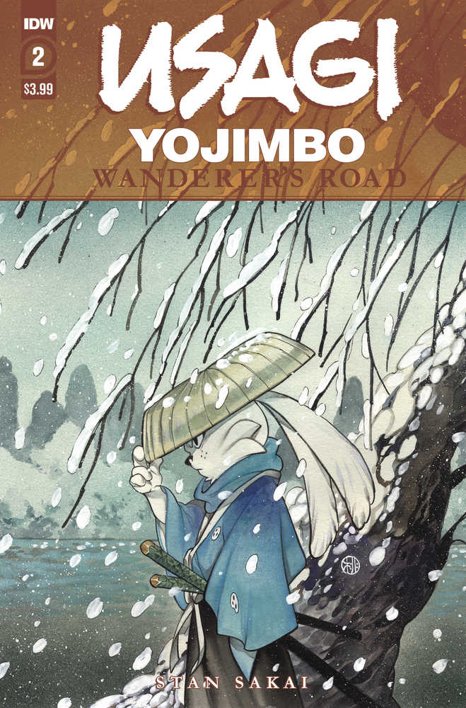 Usagi Yojimbo Wanderers Road #2 Peach Momoko Cover