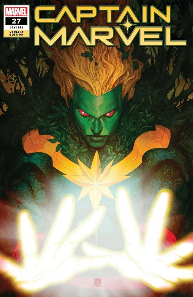 Captain Marvel #27 Chang Captain Marvel-Thing Variant NM