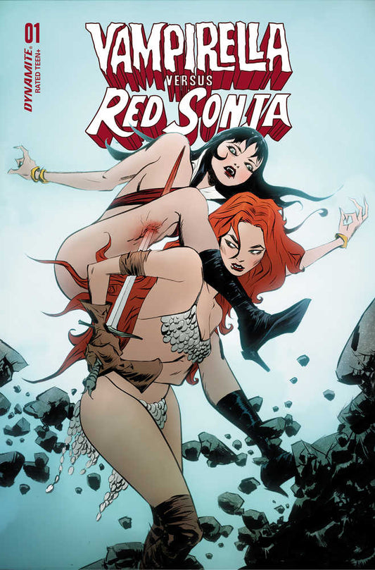 Vampirella vs Red Sonja #1 Cover D Lee VF