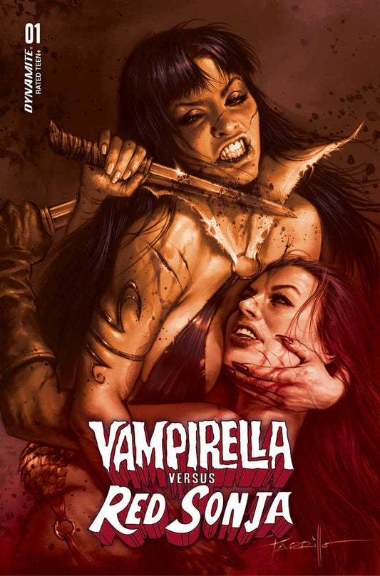 Vampirella vs Red Sonja #1 Cover G 10 Copy Variant Edition Parrillo Tint VF