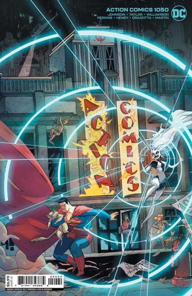 Action Comics #1050 Cover K Riley Rossmo Card Stock Variant NM