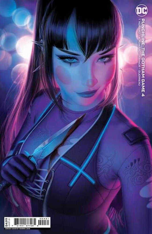 Punchline The Gotham Game #4 (Of 6) Cover C Warren Louw Card Stock Variant NM