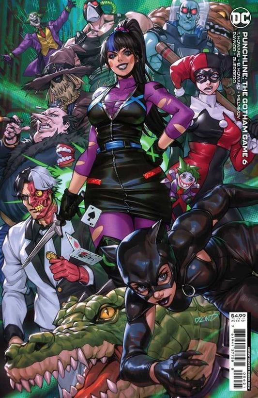 Punchline The Gotham Game #6 (Of 6) Cover B Derrick Chew Card Stock Variant NM